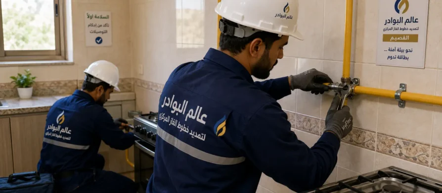 افضل شركه تمديد خطوط الغاز المركزي بالقصيم